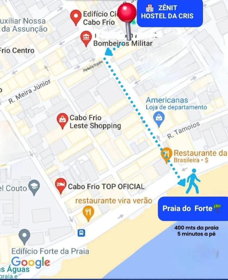 كابو فريو Zenit Hostel Da Cris المظهر الخارجي الصورة